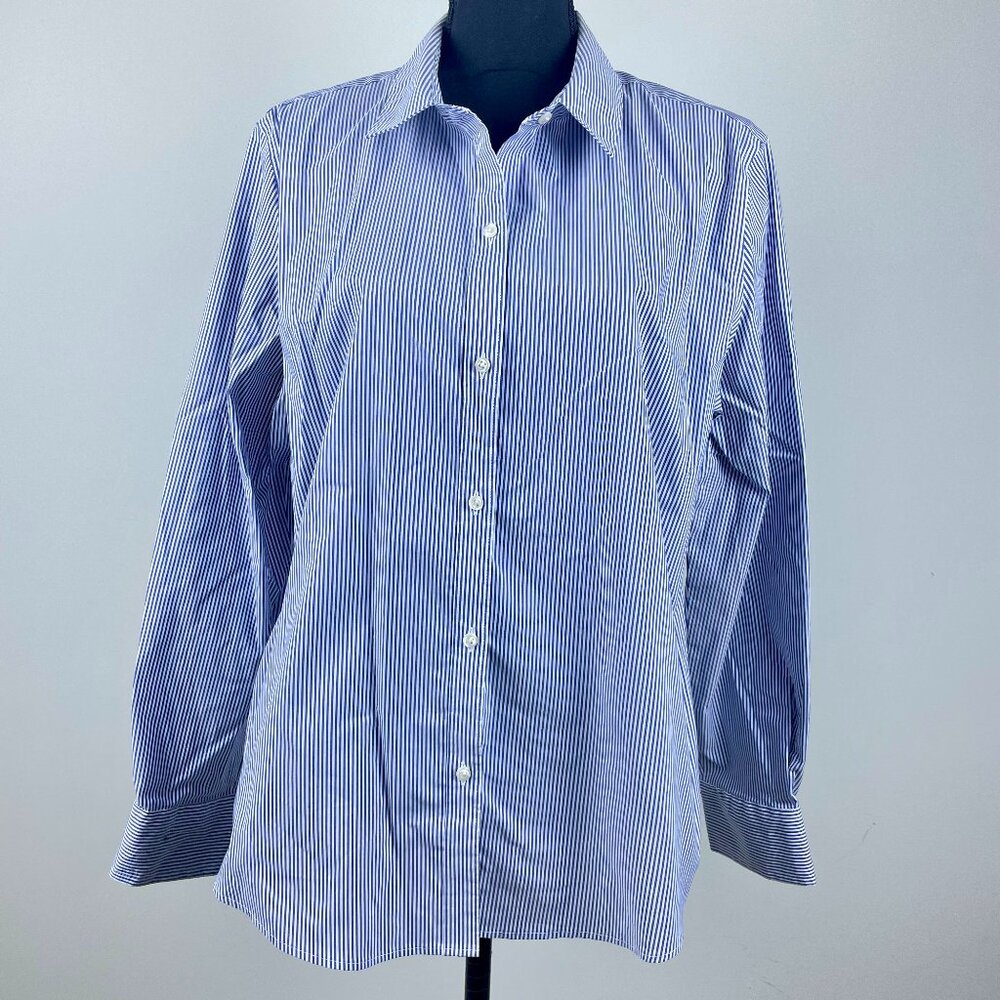 Liz Claiborne Striped Women's Blouse Size XL - Picture 1 of 10